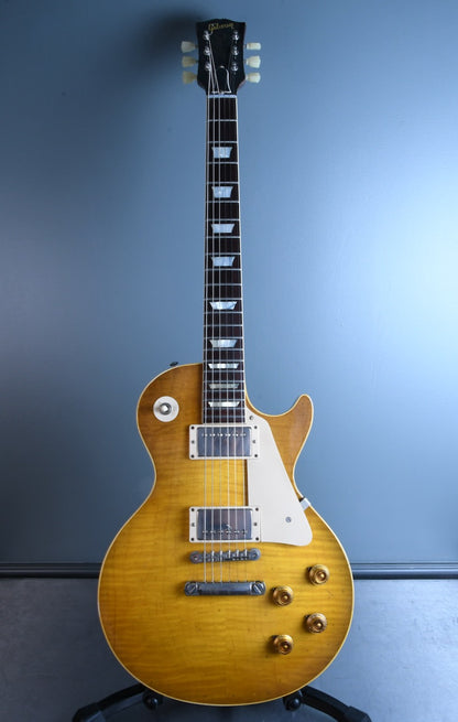 2009 Gibson Les Paul 1959 R9 Standard Historic Makeovers Brazilian Lemon Burst