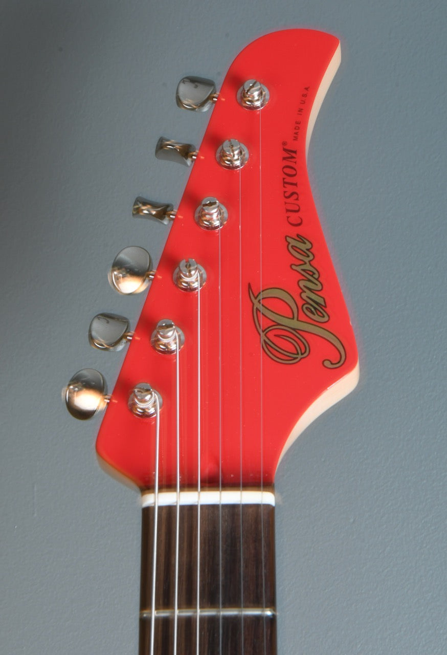 2019 Pensa MK-T Hot Rod Red Lindy Fralin Custom Tele Pickups