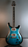 2020 PRS SE Hollowbody II Piezo Peacock Blue Burst