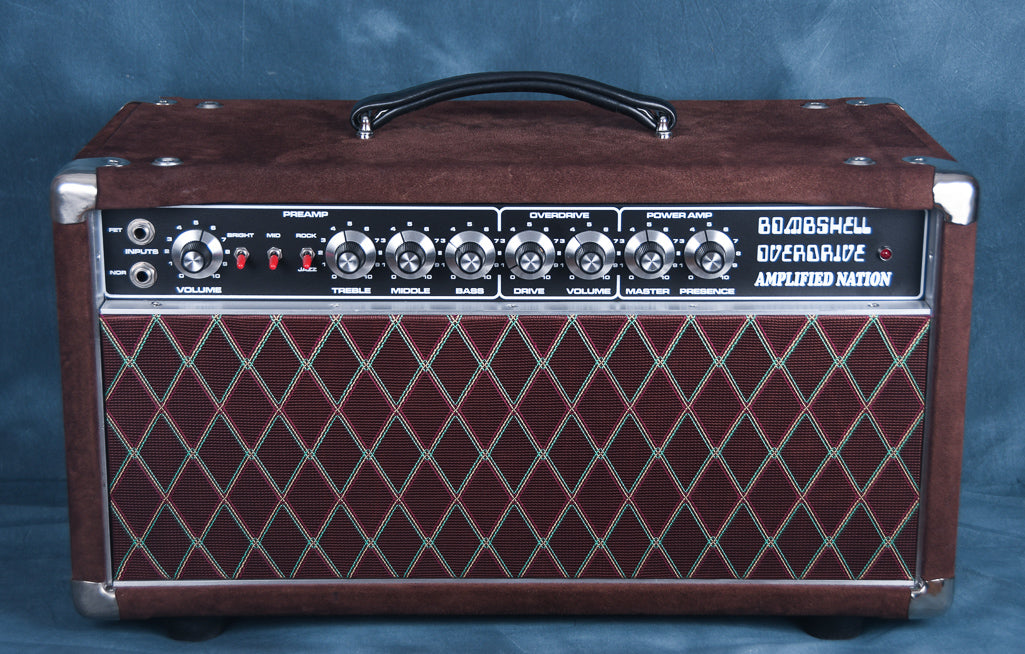 2018 Amplified Nation Bombshell Overdrive 50 Watt Head *70's & 80's Voicing On Order*
