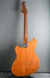 Novo Guitars Serus T90 Amber, German carve, rare Firestripe Pickguard, Lollar Gold Foils !