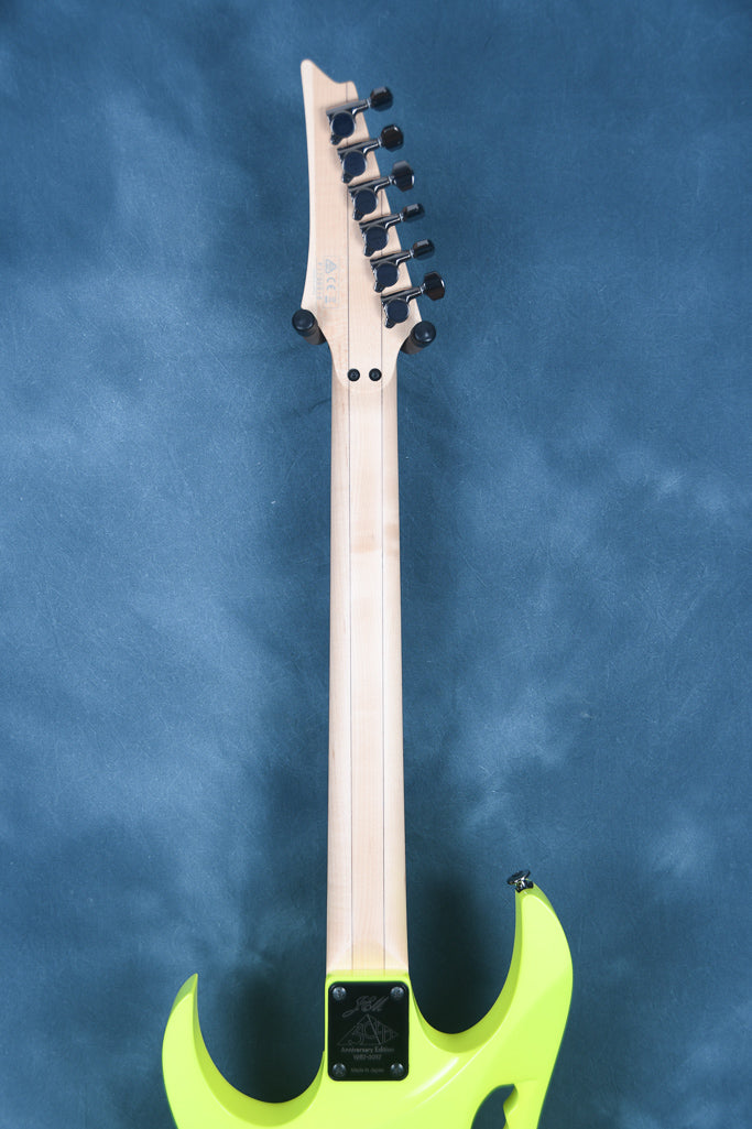 2017 Ibanez Steve Vai JEM777 30th Anniversary Desert Sun Yellow OHSC