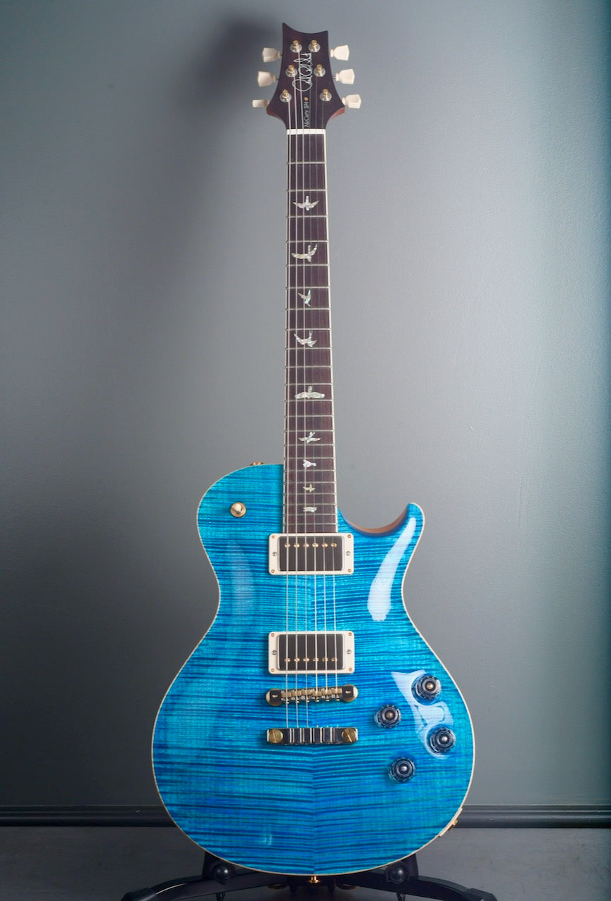 2020 PRS McCarty Singlecut 594 10 Top Aquamarine