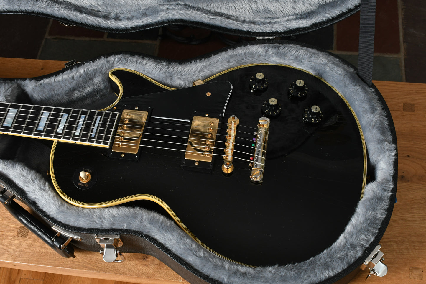 2021 Gibson 1968 Les Paul Custom Murphy Lab *M2M Light Aged* Ebony