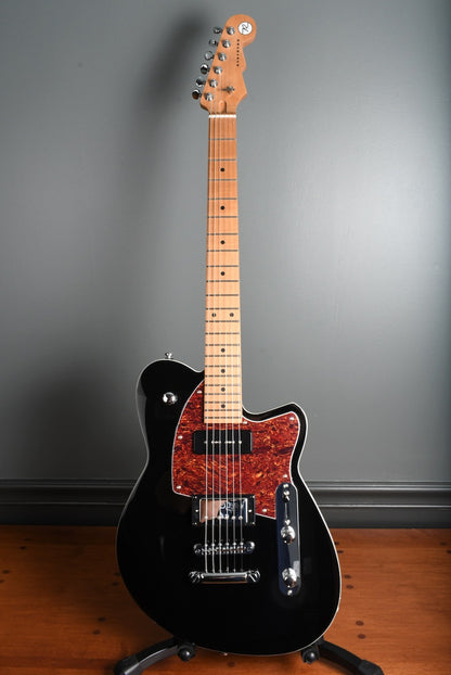 2020 Reverend Double Agent OG Midnight Black