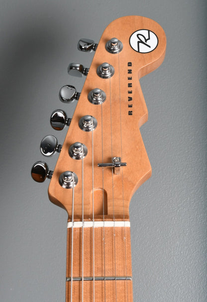 2020 Reverend Double Agent OG Midnight Black
