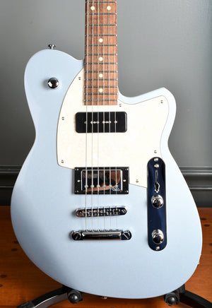 2020 Reverend Double Agent OG Metallic Silver Freeze