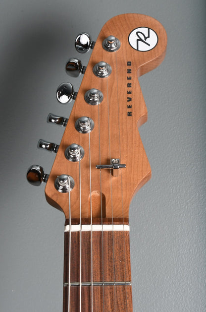 2020 Reverend Double Agent OG Metallic Silver Freeze