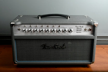 2020 Two Rock Classic Reverb Signature 50 Watt Tube Rectified Head Grey Tolex