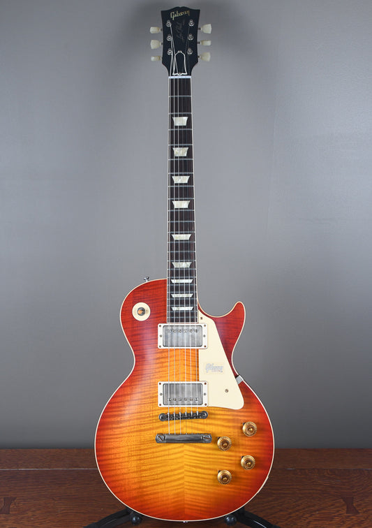 2019 Gibson 60th Anniversary Les Paul 1959 R9 Reissue Sunrise Teaburst OHSC
