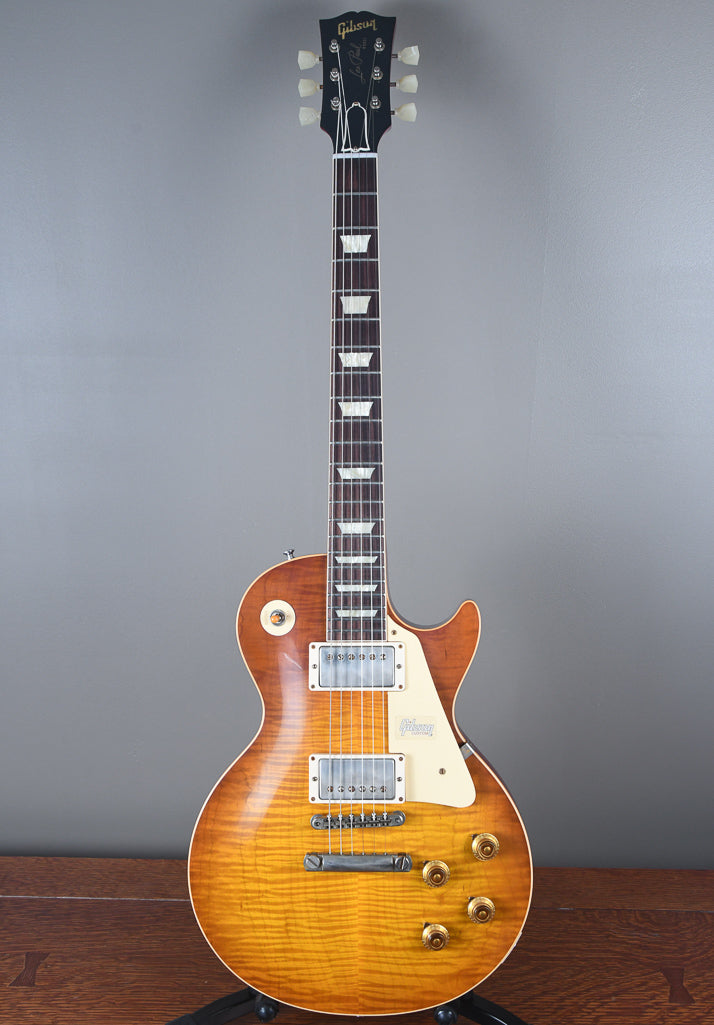 2019 Gibson 60th Anniversary Les Paul 1959 R9 Reissue Slow Iced Tea Fade OHSC