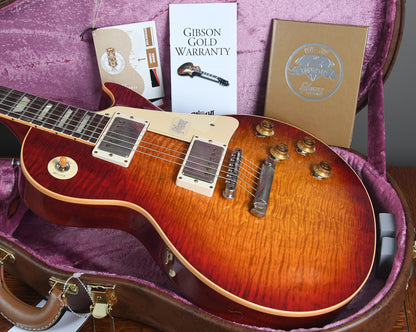 2019 Gibson 60th Anniversary Les Paul 1959 R9 Reissue Factory Burst OHSC