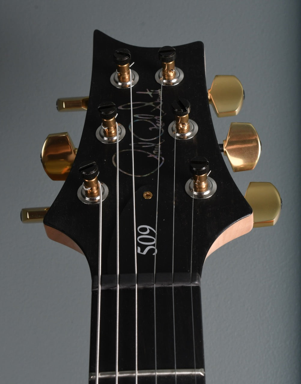 2020 Experience PRS 509 Grey Black 10 Top & Flamed Maple Neck/Ebony Board