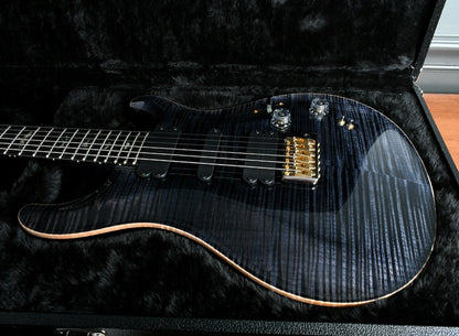 2020 Experience PRS 509 Grey Black 10 Top & Flamed Maple Neck/Ebony Board