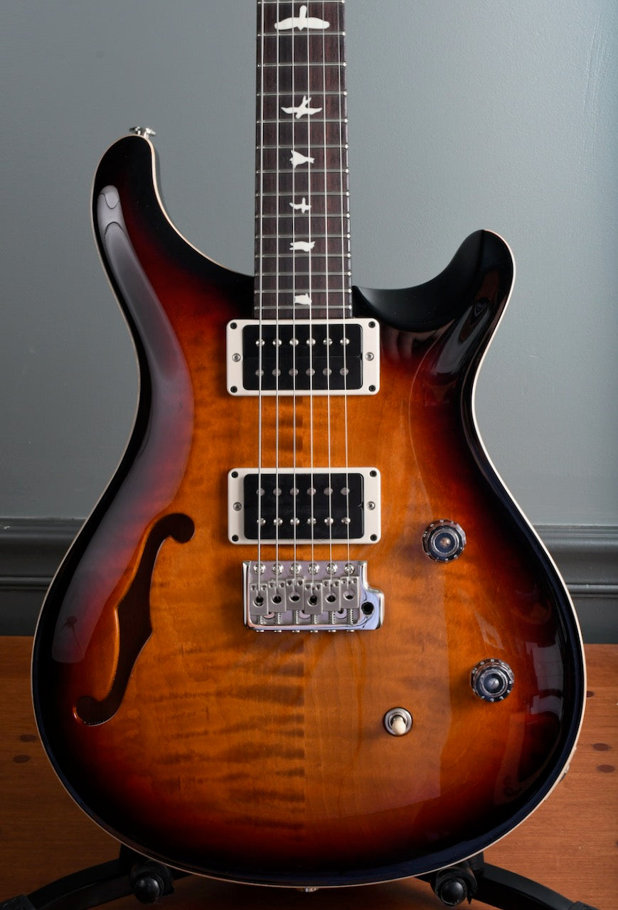 2020 PRS CE 24 Semi Hollow *Custom Color* Tobacco Burst with Satin Neck