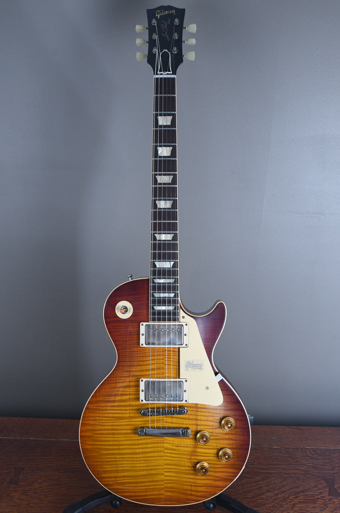 2019 Gibson 60th Anniversary Les Paul 1959 R9 Reissue Orange Sunset Fade OHSC