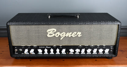 2019 Bogner Ecstasy 101B EL34 120 Watt Head Black Tolex