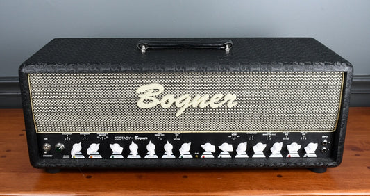 2019 Bogner Ecstasy 101B EL34 120 Watt Head Black Tolex