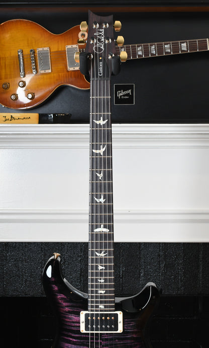 Paul Reed Smith PRS Custom 24 Piezo 10 Top *Custom Color* Purple Iris Wrap