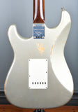 2017 Fender Stratocaster NAMM D Mag Inca Silver Relic Rosewood Neck!