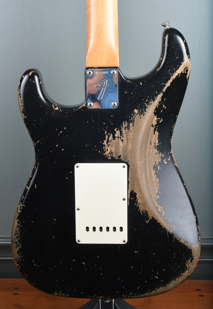 2018 Fender Custom Shop 1969 Relic Dale Wilson Masterbuilt Stratocaster Black