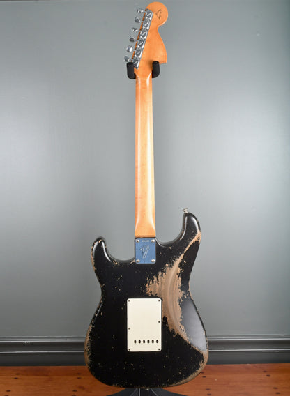 2018 Fender Custom Shop 1969 Relic Dale Wilson Masterbuilt Stratocaster Black