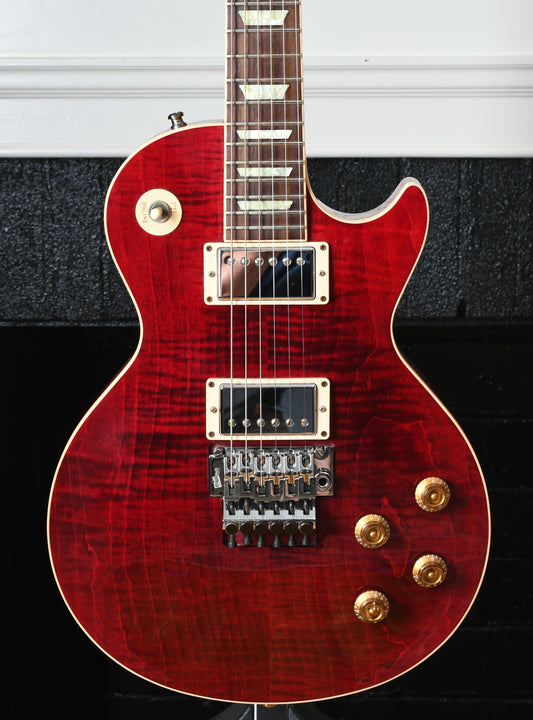 2011 Gibson Custom Shop Alex Lifeson Les Paul Axcess Royal Crimson