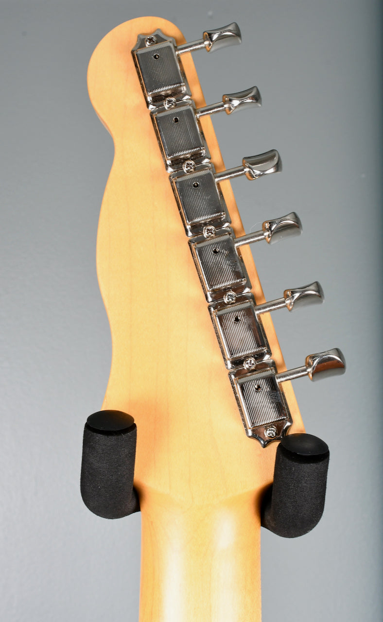 Crook Telecaster Black & Red Sparkle Paisley