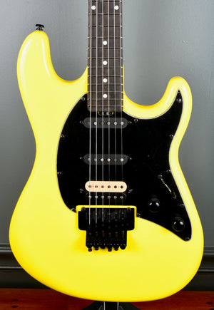 2020 Ernie Ball Music Man BFR Cutlass HSS Guitar Lemon #11/35 DEMO