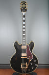 2019 Gibson ES-355 Ebony Black VOS with Gold Hardware & Bigsby