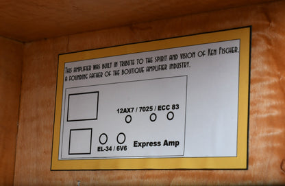 Trainwreck Express Clone Flamed Maple Cabinet Dr Z Air Brake