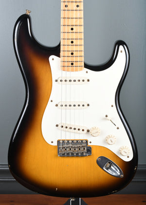 2006 Fender Custom Shop Relic 1956 Stratocaster 2 Tone Sunburst