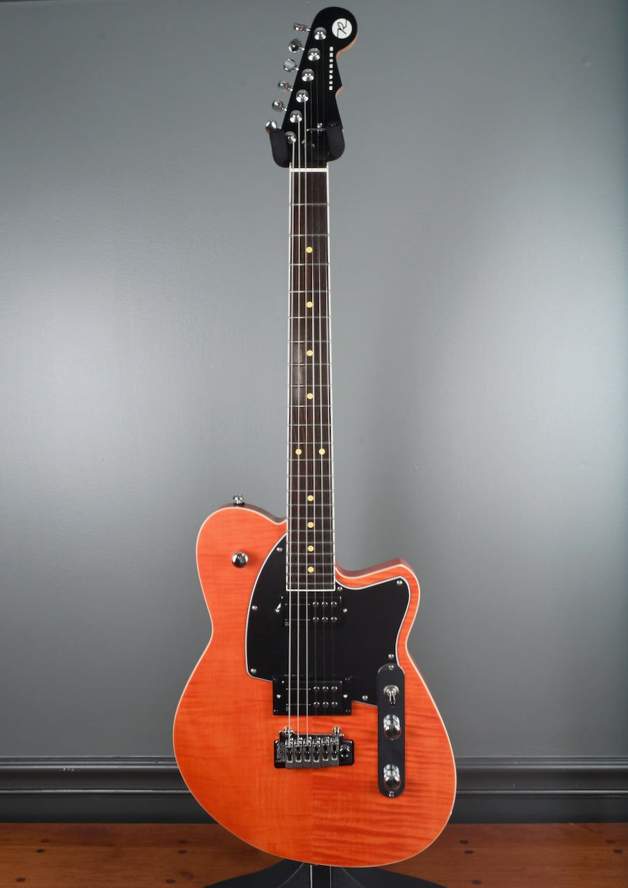 2020 Reverend Reeves Gabrels Signature Satin Orange Flame Maple