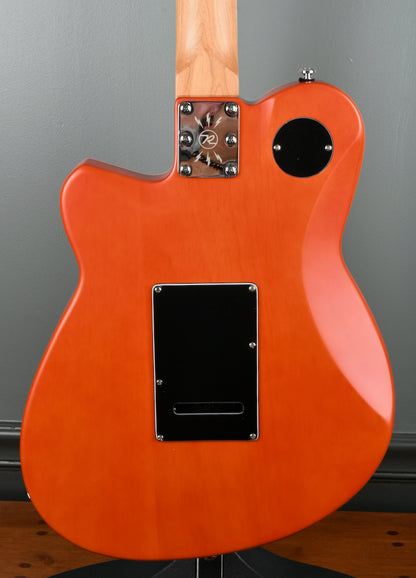 2020 Reverend Reeves Gabrels Signature Satin Orange Flame Maple
