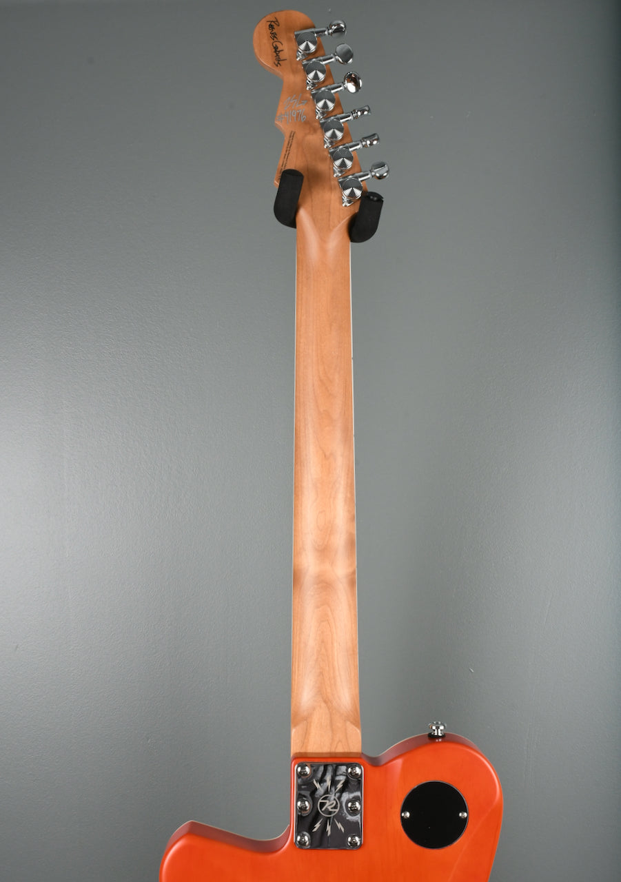 2020 Reverend Reeves Gabrels Signature Satin Orange Flame Maple