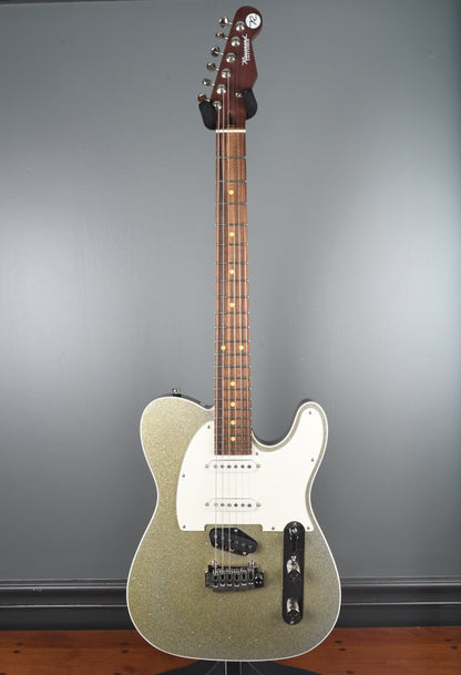 2020 Reverend Pete Anderson Eastsider S Gloss Silver Sparkle LTD 19 of 20