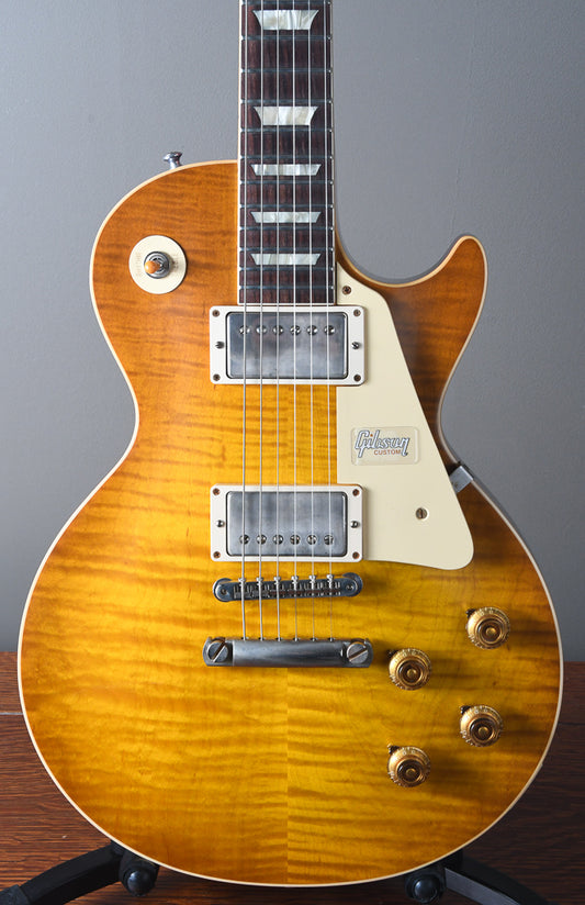 2019 Gibson 60th Anniversary Les Paul 1959 R9 Reissue Golden Poppy Burst OHSC