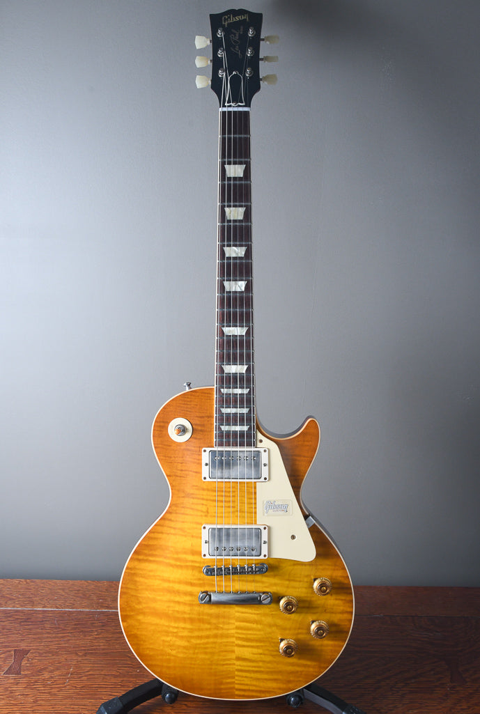 2019 Gibson 60th Anniversary Les Paul 1959 R9 Reissue Golden Poppy Burst OHSC