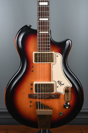 1959 Supro Rhythm Master "Val Trol" Sunburst with original case