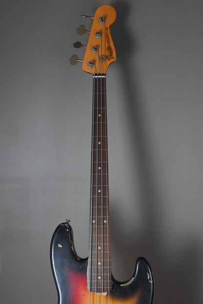 2013 Fender Custom Shop Jaco Pastorius Relic 1964 Jazz Bass Sunburst