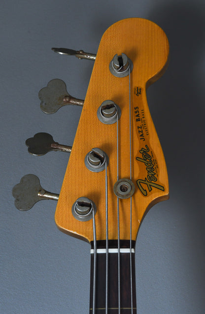 2013 Fender Custom Shop Jaco Pastorius Relic 1964 Jazz Bass Sunburst