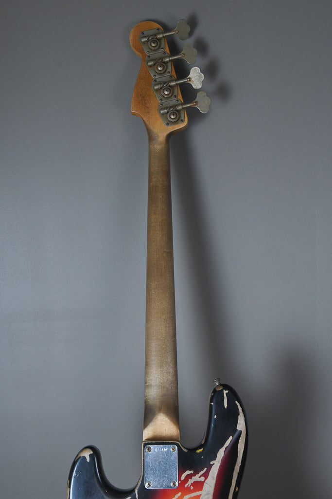 2013 Fender Custom Shop Jaco Pastorius Relic 1964 Jazz Bass Sunburst