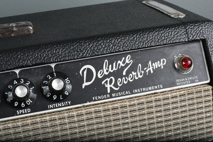 1967 Fender Deluxe Reverb Black Tolex