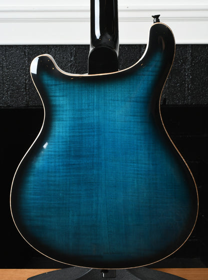 2021 Paul Reed Smith PRS SE Hollowbody II Piezo Peacock Blue Burst