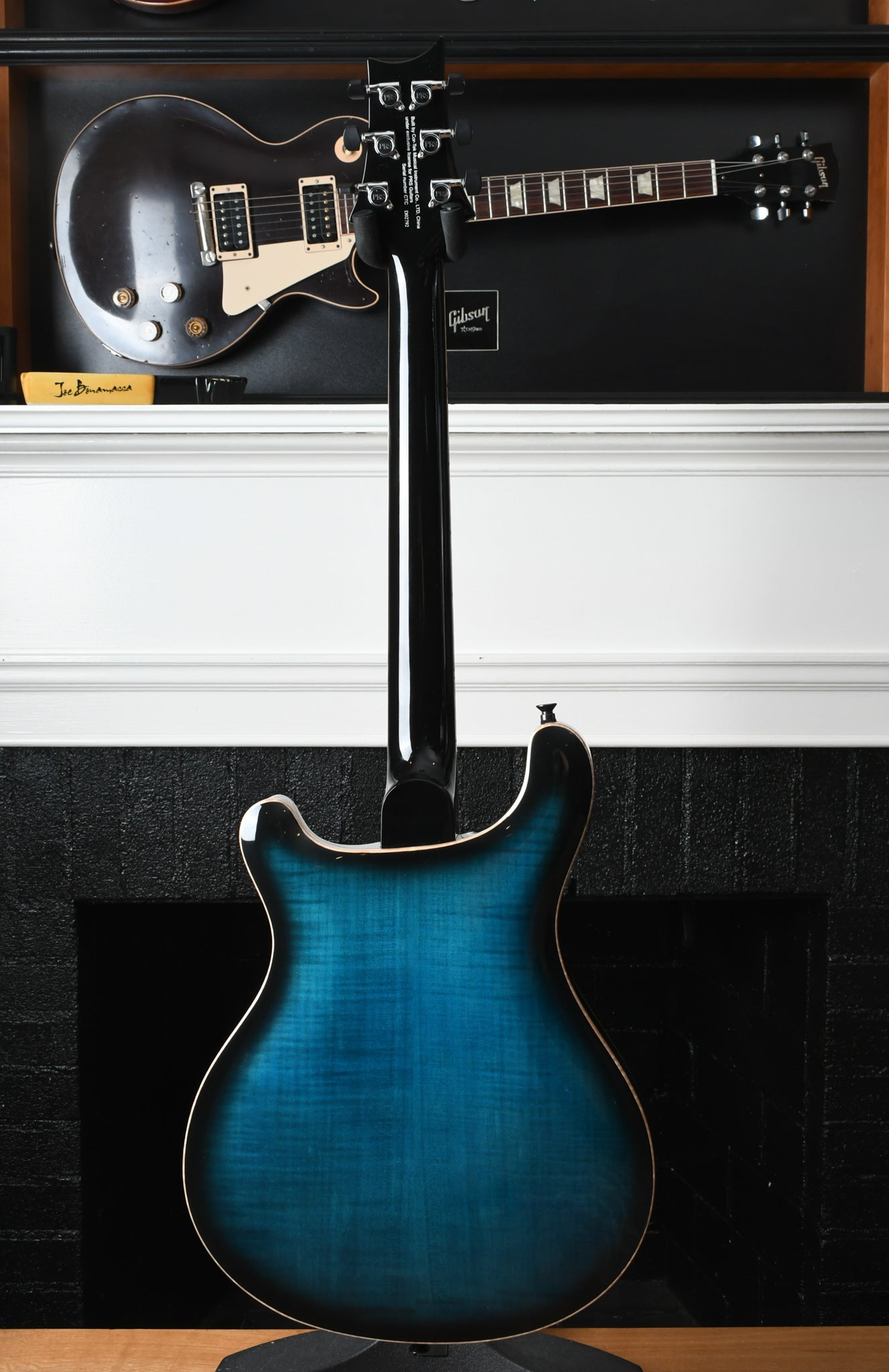 2021 Paul Reed Smith PRS SE Hollowbody II Piezo Peacock Blue Burst