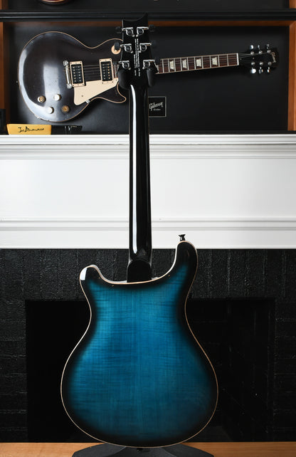 2021 Paul Reed Smith PRS SE Hollowbody II Piezo Peacock Blue Burst