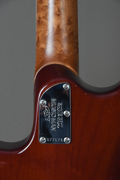 2018 Ernie Ball Music Man Luke III BFR Steve Lukather Signature Hazel Burst
