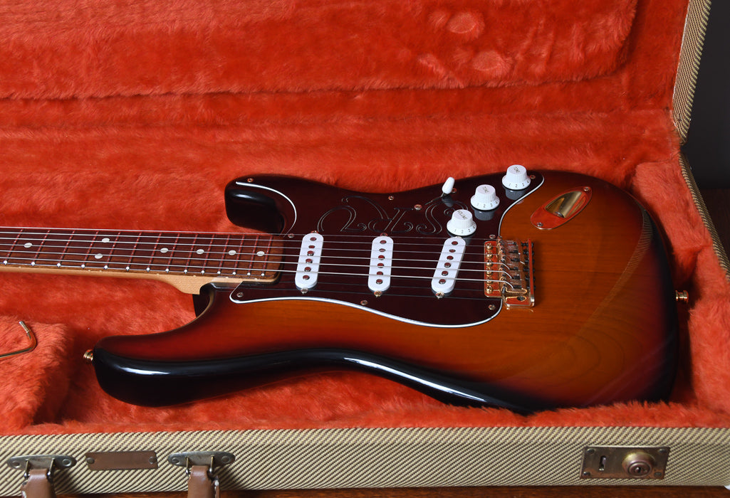 1992 Fender SRV Signature Stratocaster Sunburst with OHSC