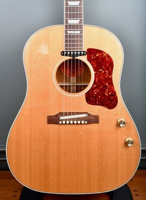 2007 Gibson J-160E Peace Model John Lennon Acoustic Guitar - Natural #359 of 700