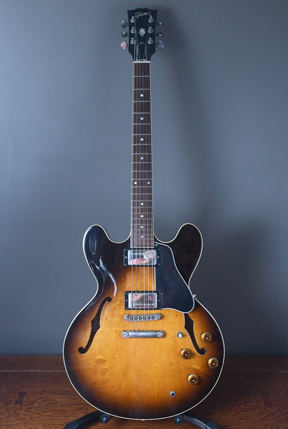 1988 Gibson ES-335 Tobacco Sunburst Shaw Buckers